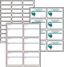 Adhesive Labels on Sheets